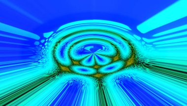 Renkli desenler fraktal. Psikedelik fraktal, fırça darbelerinin dokusu. Tekstil desenleri için renkli boyalar. Soyut arkaplan renkleri kaotik fırça darbeleri.