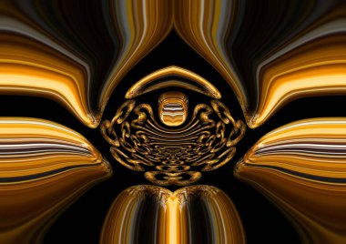 Renkli desenler fraktal. Psikedelik fraktal, fırça darbelerinin dokusu. Tekstil desenleri için renkli boyalar. Soyut arkaplan renkleri kaotik fırça darbeleri.