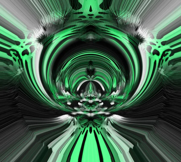 Πολύχρωμα Μοτίβα Fractal Psychedelic Fractal Υφή Πινέλου Πινελιές Έγχρωμο Χρώμα — Φωτογραφία Αρχείου