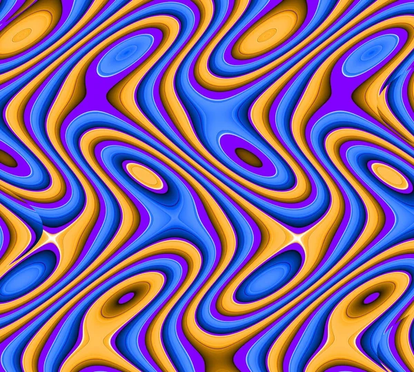 Πολύχρωμα Μοτίβα Fractal Psychedelic Fractal Υφή Πινέλου Πινελιές Έγχρωμο Χρώμα — Φωτογραφία Αρχείου