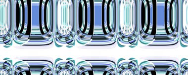 3D Kusursuz Moda deseni. Kumaş baskı deseni. Çok renkli arka plan. Yaratıcı grafik tasarım, çizim fraktali. Tekstil desenleri için kusursuz modern baskı..