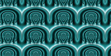 3D Kusursuz Moda deseni. Kumaş baskı deseni. Çok renkli arka plan. Yaratıcı grafik tasarım, çizim fraktali. Tekstil desenleri için kusursuz modern baskı..