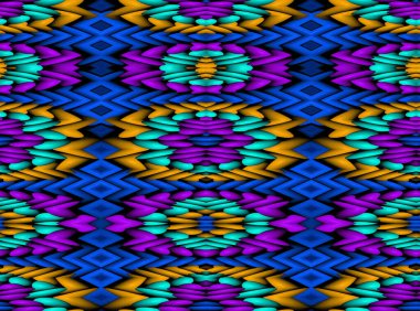 Kusursuz Moda deseni. Kumaş baskı deseni. Çok renkli arka plan. Yaratıcı grafik tasarım, çizim fraktali. Tekstil desenleri için kusursuz modern baskı..