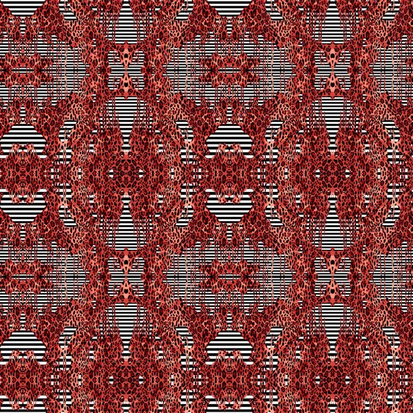 Kusursuz Moda deseni. Kumaş baskı deseni. Çok renkli arka plan. Yaratıcı grafik tasarım, çizim fraktali. Tekstil desenleri için kusursuz modern baskı..