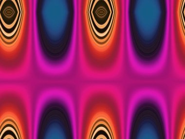 Kusursuz Moda deseni. Kumaş baskı deseni. Çok renkli arka plan. Yaratıcı grafik tasarım, çizim fraktali. Tekstil desenleri için kusursuz modern baskı..