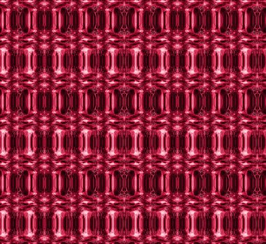 Kusursuz Geometri yineleme şablonu dokusu arka planda. Monochrome Psychedelic Abstract Geometrik Çizgiler Kesişme Deseni. Fraktal sanat. Moda modern dikişsiz çizim. Tekstil kumaş baskısı..