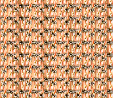 Kusursuz Geometri yineleme şablonu dokusu arka planda. Monochrome Psychedelic Abstract Geometrik Çizgiler Kesişme Deseni. Fraktal sanat. Moda modern dikişsiz çizim. Tekstil kumaş baskısı..