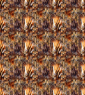 Kusursuz Geometri yineleme şablonu dokusu arka planda. Monochrome Psychedelic Abstract Geometrik Çizgiler Kesişme Deseni. Fraktal sanat. Moda modern dikişsiz çizim. Tekstil kumaş baskısı..