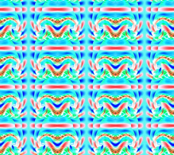 Nahtlose Mode Print Fabric Print Pattern Multicolored Background Creative Grafik — Stockfoto