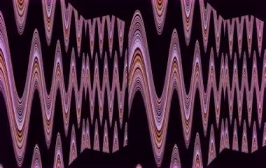 Soyut video renkli animasyon. Soyut döngü hareketi arka plan. Hipnotik efektli illüstrasyon. Soyut arkaplan filmi. Soyut geometrik girdap fraktali..