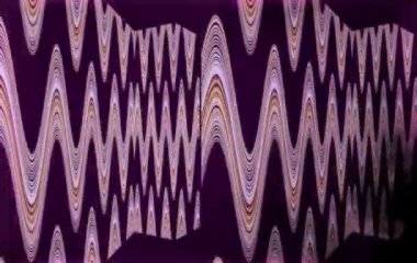 Soyut Fraktal Video Renkli Animasyon. Çok renkli Sıvı Arkaplan. Güzel dijital resim filmi, soyut arkaplan filmi. Soyut geometrik girdap fraktali..