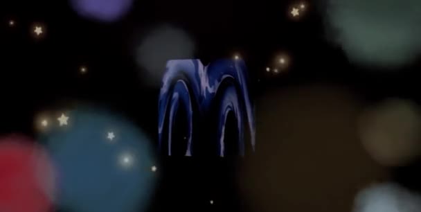 Fraktální Vlnová Animace Psychedelic Abstraktní Animace Barva Vlnitá Hladká Stěna — Stock video