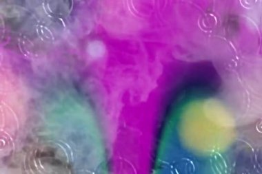 4K görüntüler, soyut mürekkep arkaplanı, akrilik boya karışımı, mermer akışkan sanat şekli, 4K Görüntü Mürekkebi konsepti, mürekkep. Yavaş çekimde sıvı boya dokusu..