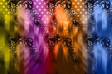 Renkli moda desenleri. Kumaş desenli. Tekstil baskı tasarımı. Tekstil çizimi. Fraktal renkli desen. Yazdırma deseni. Yeni sezon kumaş baskısı.