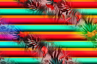 Renkli moda desenleri. Kumaş desenli. Tekstil baskı tasarımı. Tekstil çizimi. Fraktal renkli desen. Yazdırma deseni. Yeni sezon kumaş baskısı.