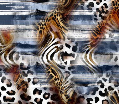 Renkli moda desenleri. Kumaş desenli. Tekstil baskı tasarımı. Tekstil çizimi. Fraktal renkli desen. Yazdırma deseni. Yeni sezon kumaş baskısı.