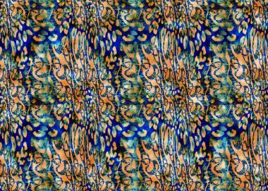 Moda Tekstil Renkli desenler. Gradyan tasarımlar. Kumaş desenler. Modern moda desenleri. Tekstil çizimleri. Fraktal renkli desenler..