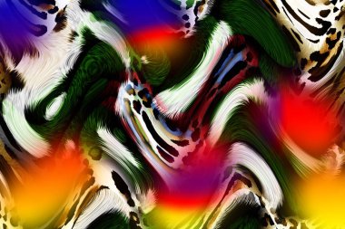 Moda Tekstil Renkli desenler. Gradyan tasarımlar. Kumaş desenler. Modern moda desenleri. Tekstil çizimleri. Fraktal renkli desenler..