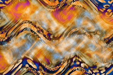 Moda Tekstil Renkli desenler. Gradyan tasarımlar. Kumaş desenler. Modern moda desenleri. Tekstil çizimleri. Fraktal renkli desenler..