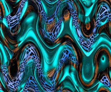 Leopar deseni. Parlak moda vahşi arka plan. Şık hayvan baskısı. Tekstil kumaş deseni. Modern moda kumaşı deseni..