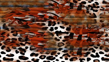 Leopar Tekstil deseni. Geometrik Çizgiler Moda Tasarımı. Soyut geometrik girdap fraktal.Tie Dye Arkaplan. Hippie soyut psikedelik çizgili renkler. Tekstil çizimi.