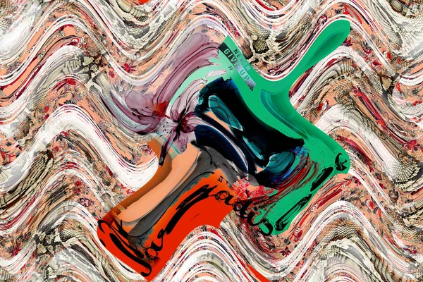 Tekstil baskısı. Soyut özgeçmiş. Renkli kıyafetler. Tekstil deseni. Leopar deseni ve tekstil deseni.