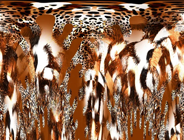 Tekstil baskısı. Soyut özgeçmiş. Renkli kıyafetler. Tekstil deseni. Leopar deseni ve tekstil deseni.