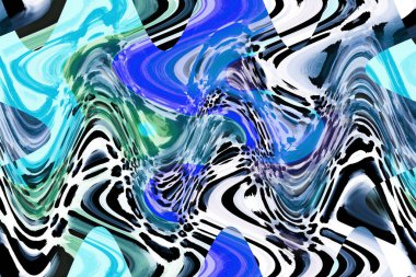 Tekstil baskısı. Soyut özgeçmiş. Renkli kıyafetler. Tekstil deseni. Leopar deseni ve tekstil deseni.