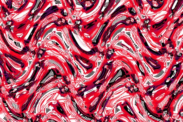 Textile Print Abstract Background Clothing Colorful Pattern Fashion Textile Pattern — Zdjęcie stockowe