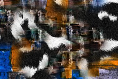 Tekstil baskısı. Soyut özgeçmiş. Renkli kıyafetler. Tekstil deseni. Leopar deseni ve tekstil deseni.