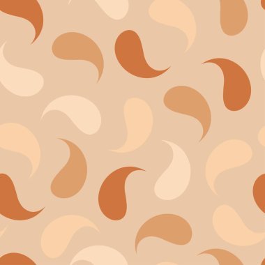 Modern elegant vector seamless paisley pattern design for printing and textile. Ornate repeating texture background. Abstract decorative art product