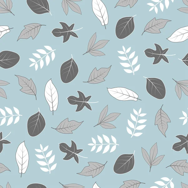 Elegant trendy ditsy floral vector seamless pattern design of abstract leaves. Modern repeat texture. Foliate background for printing and textile 