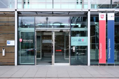 Berlin, 14 Şubat 2022, Lower Saxony ve Holstein eyâletinin Ortak Devlet Girişi