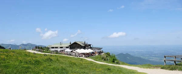 Alta Baviera Alemanha Junho 2022 Steinlingalm Nas Montanhas Chiemgau Com — Fotografia de Stock