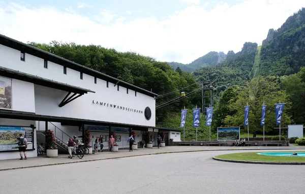 Aschau Chiemgau June 2022 Valley Station Kampenwand Cable Car — Stock Fotó