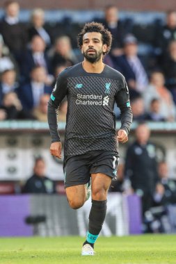 31 Ağustos 2019, Turf Moor, Burnley, İngiltere; Premier League Football, Burnley Liverpool 'a karşı: Liverpool' lu Mohamed Salah (11)