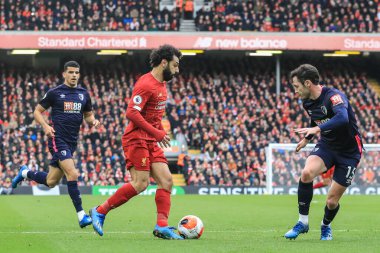 Maç sırasında Liverpool 'lu Mohamed Salah (11)