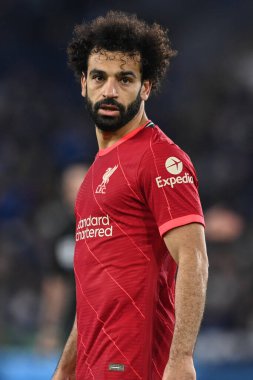 Maç sırasında Liverpool 'lu Mohamed Salah # 11