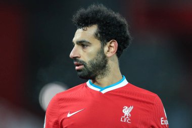 Maç sırasında Liverpool 'lu Mohamed Salah # 11