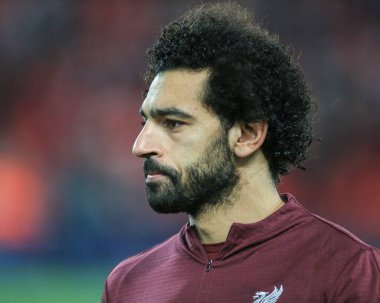 11 Aralık 2018, Anfield, Liverpool, İngiltere; UEFA Şampiyonlar Ligi, Liverpool v Napoli; Liverpool 'dan Muhammed Salah (11)