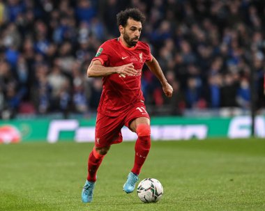 Liverpool 'dan Mohamed Salah # 11 topu aldı.