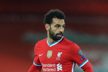 Maç sırasında Liverpool 'lu Mohamed Salah (11)