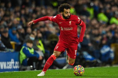 Liverpool 'dan Mohamed Salah # 11 topu aldı.