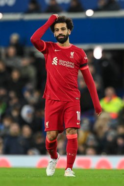 Maç sırasında Liverpool 'lu Mohamed Salah # 11