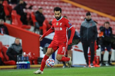 Maç sırasında Liverpool 'lu Mohamed Salah (11)