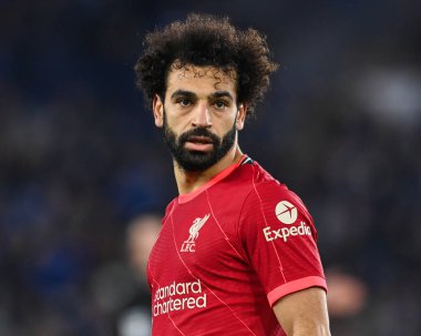 Maç sırasında Liverpool 'lu Mohamed Salah # 11