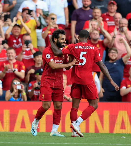 Agosto 2019 Anfield Liverpool Inglaterra Premier League Football Liverpool Arsenal —  Fotos de Stock