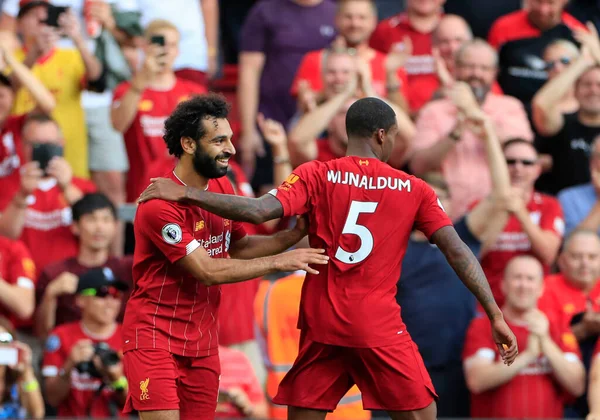 Augusti 2019 Anfield Liverpool England Premier League Football Liverpool Arsenal — Stockfoto