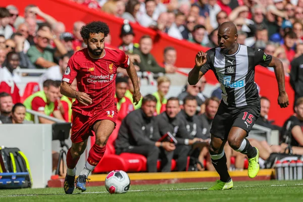 2019 Anfield Liverpool England Premier League Football Liverpool Newcastle United — 스톡 사진