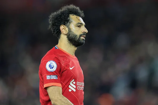 Liverpool Dan Mohamed Salah — Stok fotoğraf